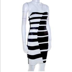 Herve Leger Piano dress